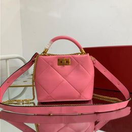 Fashion Handbag Crossbody Genuine Bag Knockoff Chain Bag Delicate Leather Luxury 21CM Designer Shoulder Bag Xucjq