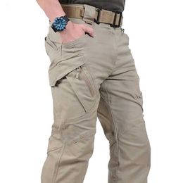 Men's Pants Mens Jincheng Tactical Outdoor Hiking Camo Military Multi Pocket Set Outdoor Jogging Army Track PantsL2403