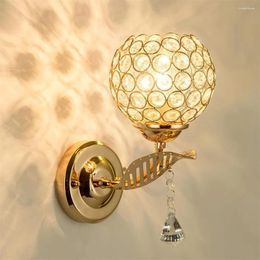 Wall Lamp Retro Crystal Light Excluding Bulbs Personality Art Decoration Aisle For Living Room Restaurants Bar