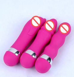 Mini Vibrating Bullet Anal AV VibratorVaginal Clitoral Stimulator Massager Sex Products GSpot Vibrators Sex Toys 6 styles1610253