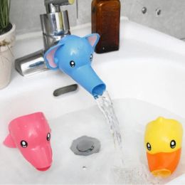 Set Convenient for Baby Washing Helper Sink Accessories Kitchen Lovely Cartoon Faucet Extender for Kids Hand Washing In Bathroom