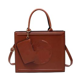 Designer di lusso The Tote Bag 7A Top Original Borse Bag Tiger ricamo borsetto Borsetto Womens Handle Classic Laptop Borse per la spesa di grande capacità di pendolarismo in tela