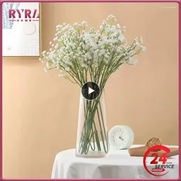 Decorative Flowers Artificial Party Decoration Wedding Fake Flower Plastic Gypsophila Bouquet Valentines Presents