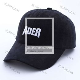 Trendy ADER Hat Unisex Baseball Hat Spring/summer New Duck Tongue Hat Women's Casual Versatile Sunshade Hat Ader Error Cap 4679