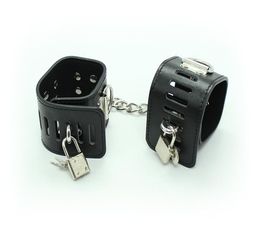 Hand Cuffs Bdsm Leather Wrist Ankle Cuffs Bondage Slave Restraints Belt In Adult Games For Couples Fetish Sex Toys For Women Men 8101076