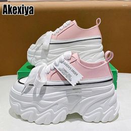 Casual Shoes Dad Women's Autumn Style Fried Street Thick Bottom Mesh Breathable Sneakers BC4763