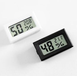 Mini Digital LCD Environment Thermometer Hygrometer Humidity Temperature Meter Refrigerator Temp Tester Precise Sensor LJJP114228020