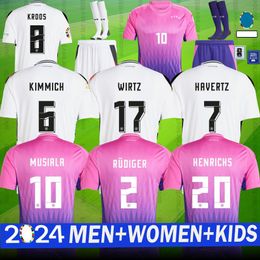 24 25 DE HAVERTZ MUSIALA KROOS KIMMICH Soccer Jersey 2024 Germany Euro Cup National Team Football For Fans Shirt 2025 Men Kids Kit Home Away GNABRY HENRICHS KIMMICH