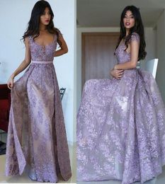 Elie Saab Mermaid Evening Dresses Lace Appliqued Beaded Prom Dress Custom Made Sheath Formal Special Occasion Dress6815397