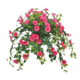 Decorative Flowers Artificial For Decoration UV Simulated Fake Flower Decor With Delicate Texture Kitchens Courtyards