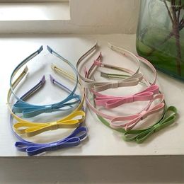 Hair Accessories Slip Band Wash Face Headband Princess Headwear Y2k Women Hoop Korean Hairband Bowkont Balletcore Bow