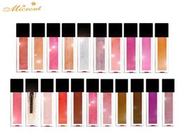Metal Liquid Lipstick 21 Colours Waterproof Makeup Metallic Lip Gloss Longlasting Shimmer Glitter Lip Gloss Tint7039888