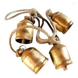 Party Supplies Shabby Metal Cow Bell Bells Christmas Decor Handmade Vintage Decorations Village Harmony