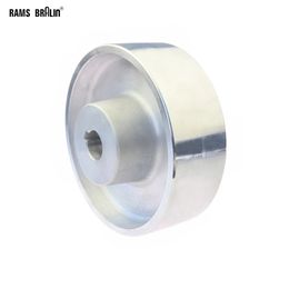 160x54x19mm/24mm Fully Aluminium Belt Grinder Running Wheel Roller Driving Wheel with 6/8*3mm Key Slot