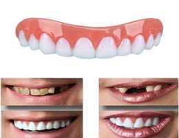 1Pc Upper False Teeth Silicone Fake Teeth Simulation Whitening Dental Braces Tool Brush Care Hygiene Bleaching2831019