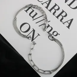 Link Bracelets Fashion Stitching Double-layer Bracelet Thick Chain Hip-hop Titanium Steel Male Trend Wild