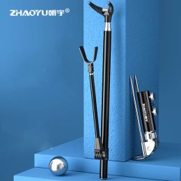 Accessories Telescopic Fishing Rod Bracket Rack Pole Stand Holder Adjustable 1.7m/2.1m/2.4m Antislip Folding Stainless Steel Fishing Tool