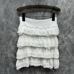 Skirts Fashionable Niche Design Fresh And Sweet Cake Skirt Layered Patchwork