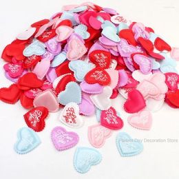 Decorative Flowers 100pcs I Love You Sponge Heart Shape Petal Wedding Supplies Hand Throw Flower Gift Press Bed Scatter Petals