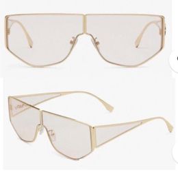 Women Brand Sunglasses Designer for Men Spring Summer Fashion Show New FOL031 Frameless Metal Metal Mask Eyeglasses Original Box6305773