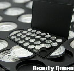 Whole 5 sets lot NEW 28 Pcs 26mm empty eyeshadow palette with removable pans Size NO Magnetic6768545