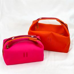 2size Woman wash canvas clutch tote bag Designer Purses Mens cosmetic Bags luxury handbag pink nylon crossbody make up bag Best seller toiletry Shoulder Storage bags