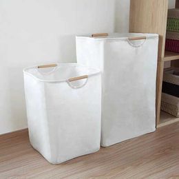 Storage Baskets Large Capacity Laundry Storage Dirty Clothes Storage Basket with Handle Hamper Collapsible Laundry Basket Bathroom Accessories