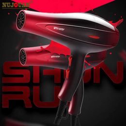 Hair Dryers Professional home hair dryer powerful hairdresser salon styling tool hot and cold air for salons EU plugs Q240429