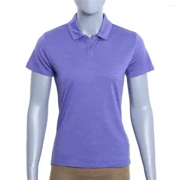 Women's Polos Merino Wool Polo T Shirt Short Sleeve Women Lightweight Base Layer Anti-Odor Breathable 180G