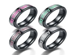 My Storey Isn039t Over Yet Stainless Steel Ring For Men Women Letters Rings Awareness Fashion Jewellery Size 4134972500
