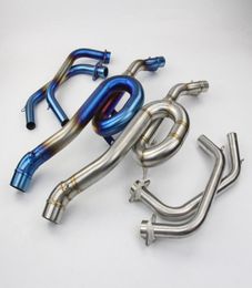 Motorcycle Exhaust Muffler Link Mid Pipe System Stainless Steel Exhaust Middle Pipe For Yamaha R34999441