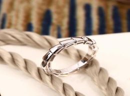 S925 silver punk band ring shape for women and man wedding Jewellery gift in two Colours plated luxury quality PS88308902089