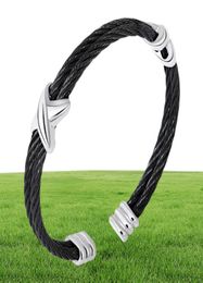European Bangle Twisted Bracelet Antique Bangles Cross Fashion Designer Brand Vintage X Cuff Bracelets9596151