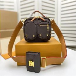 Fashion Designer Handbag Mini Bag Printed Bag Canvas And Broadband Men's Outdoor Sports Wallet Messenger Leather Women's Shou Oqic