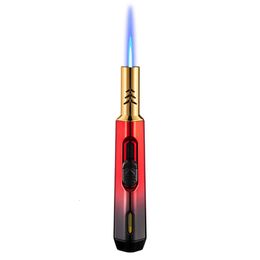 HD Strong Firepower Torch Kitchen Lighter BBQ Outdoor Lighter Adjustable Flame Windproof Lighter