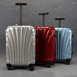 Suitcases Wedding Luggage Box Red Trolley Female Pressure Travel Password Bride's Dowry Large Capacity Retro Style