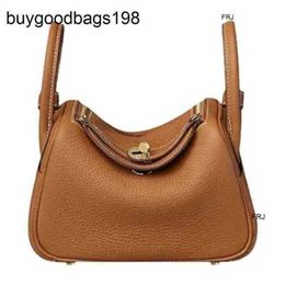 Designer Bag Womens Handbags Shoulder High Quality Lychee Pattern Head Layer Cowhide Leather Single Diagonal Mini Pi Have Logo