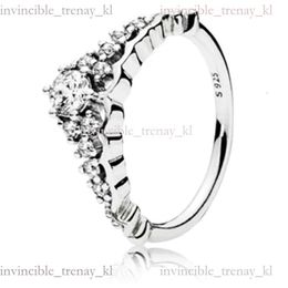 NEW 100% Sterling Silver Pandoras Bracelet Ring Fashion Popular Charms Wedding Ring For Women Heart-Shaped Rings DIY Jewellery 949