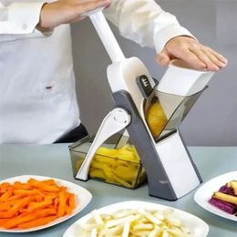 5 in 1 Cutter Chopper MultiFunctional Vegetable Household Potato Slicer Kitchen Home Fruit ToolsKitchen Gadget 240429