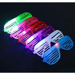 Other Festive Party Supplies Shutters Shape Led Flashing Glasses Light Up Kids Toys Christmas Decoration Glowing Drop Delivery Home Dhhlv