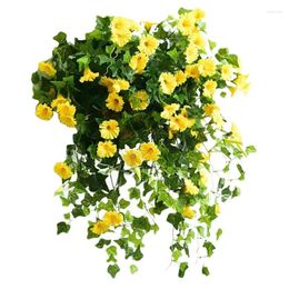 Decorative Flowers Artificial Indoor UV Simulated Fake Flower Decor Decoration With Delicate Texture For Kitchens Courtyards Living