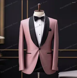 Men's Suits Men Blazer Business Formal Occasion Office Coat Casual Work Prom Single Jacket Wedding Party Fashion Male Suit C17