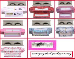 empty eyelash packaging box for mink lashes eye lash packaging box for false eyelashes eyelash packaging and tray for 3d mink eyel6299374