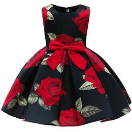 Girl's Dresses Summer Baby Girls Flower Dress For Girls Brithday Wedding Party Dresses Kids Princess Christmas Dress Children Girls Clothing