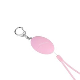 Cheap Self Defense Alarm 125dB Egg Shape Girl Women Security Protect Alert Personal Safety Scream Loud Keychain Emergency Alarm