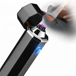 Wholesale Cool Classic Eco Friendly USB Lighters,Usb Rechargeable Electric Windproof Metal Cigarette Plasma Lighter