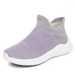 Scarpe casual sneaker unisex mesh mesh slip-on running sport zapatillas hombre de deporte di grandi dimensioni 45