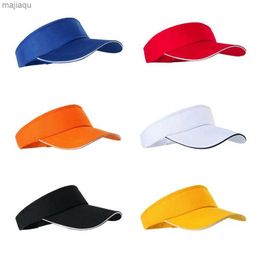 Kaps hattar tennishatt herrar justerbar sport pannband klassisk sol sport visor hatt löpande hatt tennis strand hatt utomhus sport hatl240429