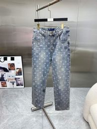 Designers Ksubi Summer Printed Jeans Luxurys Harajuku Gothic JNCO Y2K High Waisted Wide Trouser Sky Blue Full Print Logo