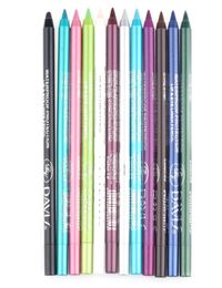 12pcsBag Waterproof Long lasting Eyeliner Pencil Pigment White Color Eye Liner Pen Makeup Tools3706786